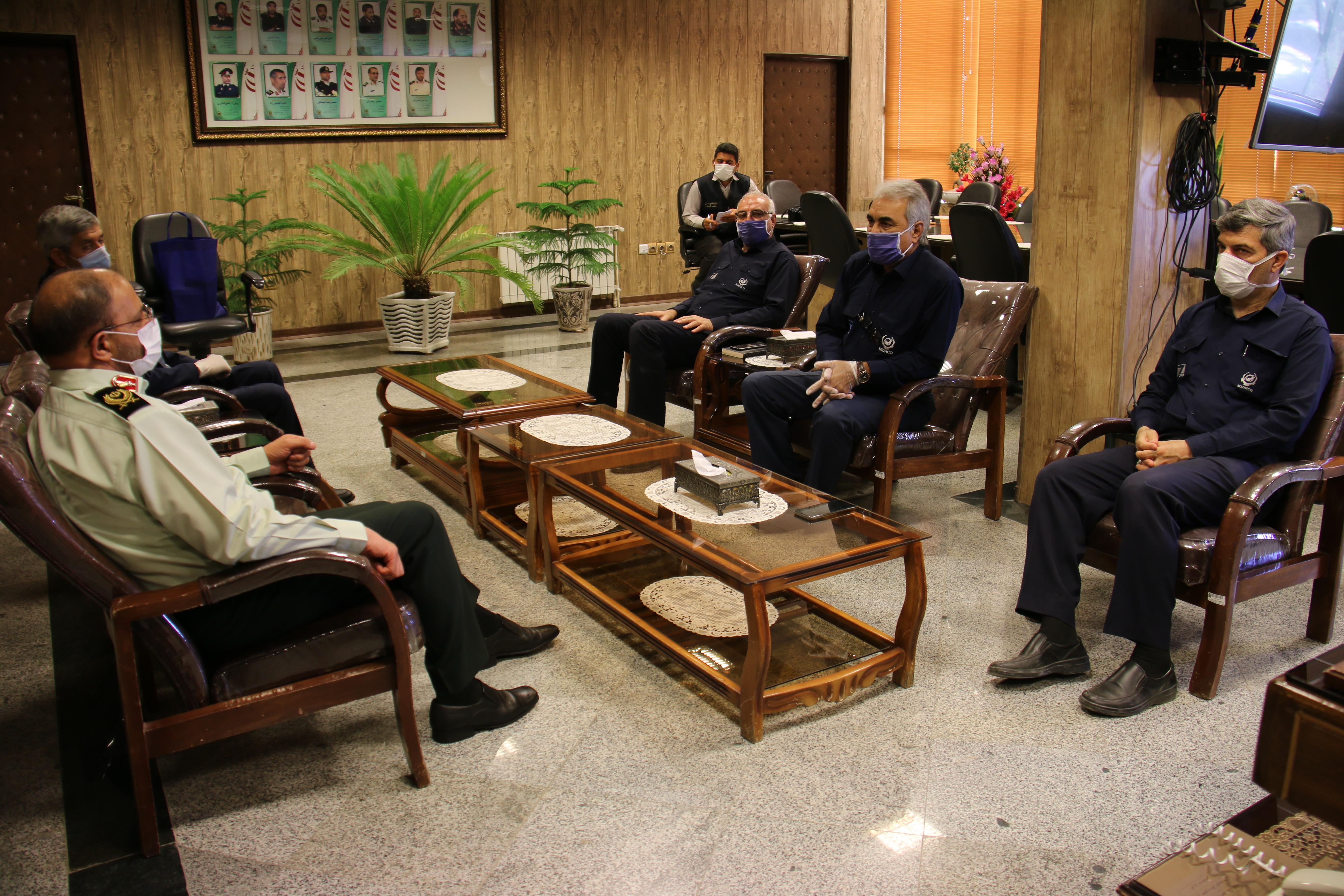 فرمانده انتظامی استان: پشتیبان و یاری‌رسان شرکت زیسکو هستیم