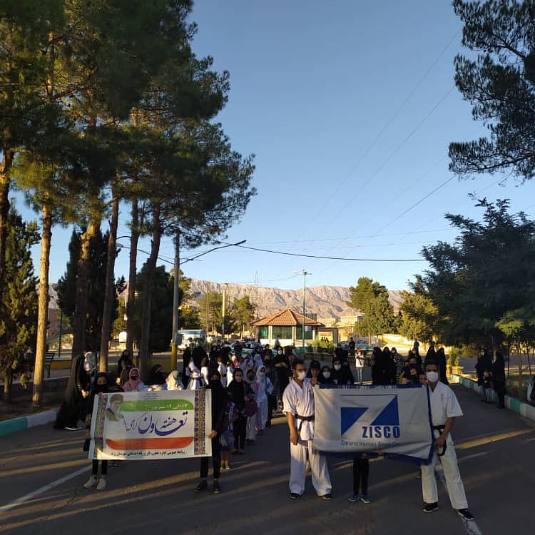 تیم کاراته زیسکو با شهدا تجدید میثاق کرد