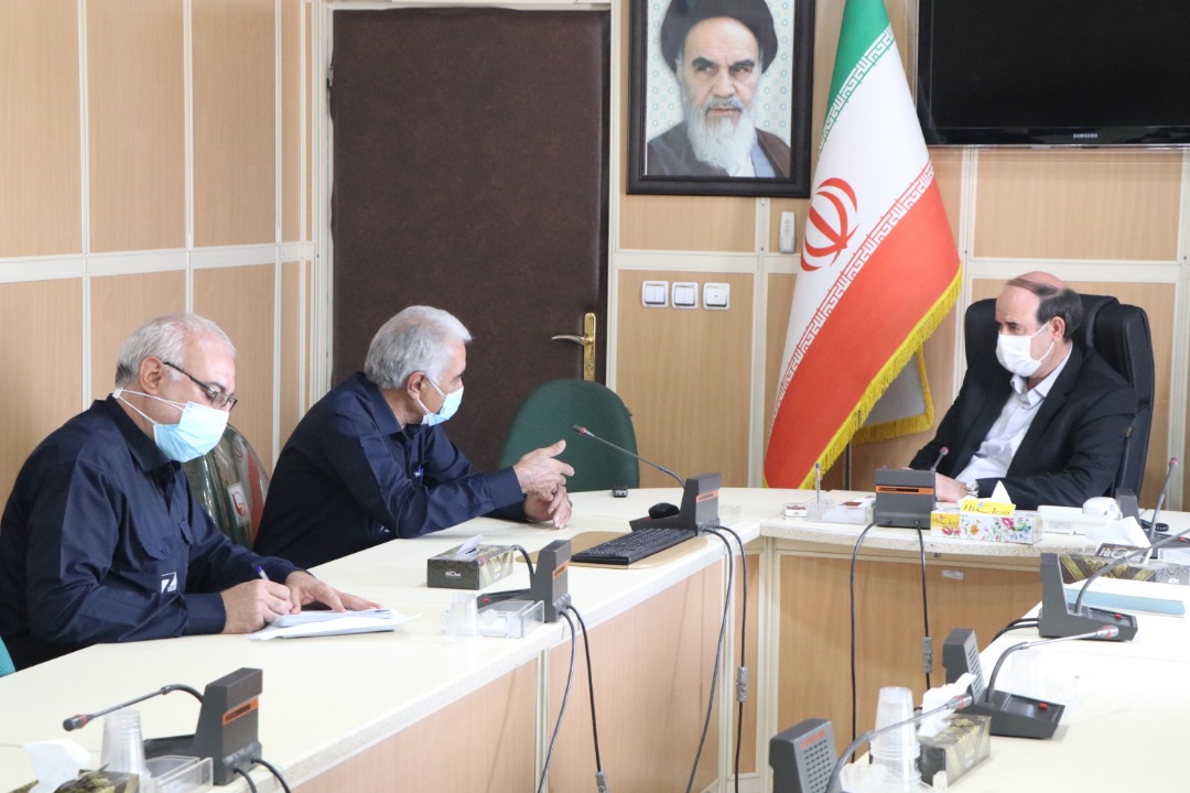 مدیر عامل شرکت زیسکو با فرماندار زرند دیدار کرد