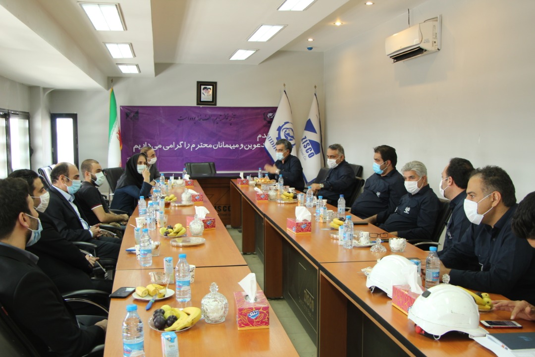 بازدید مديران و کارشناسان سازمان حسابرسی کل کشور و موسسه حسابرسي رايمند از شرکت فولاد زرند ایرانیان