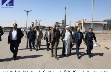 نشست رییس کل دادگستری استان کرمان با مدیرعامل فولاد زرند ایرانیان